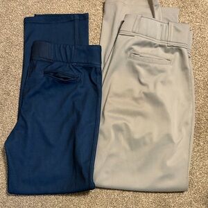 Rawlings Men's Baseball pants in Navy and Light Gray